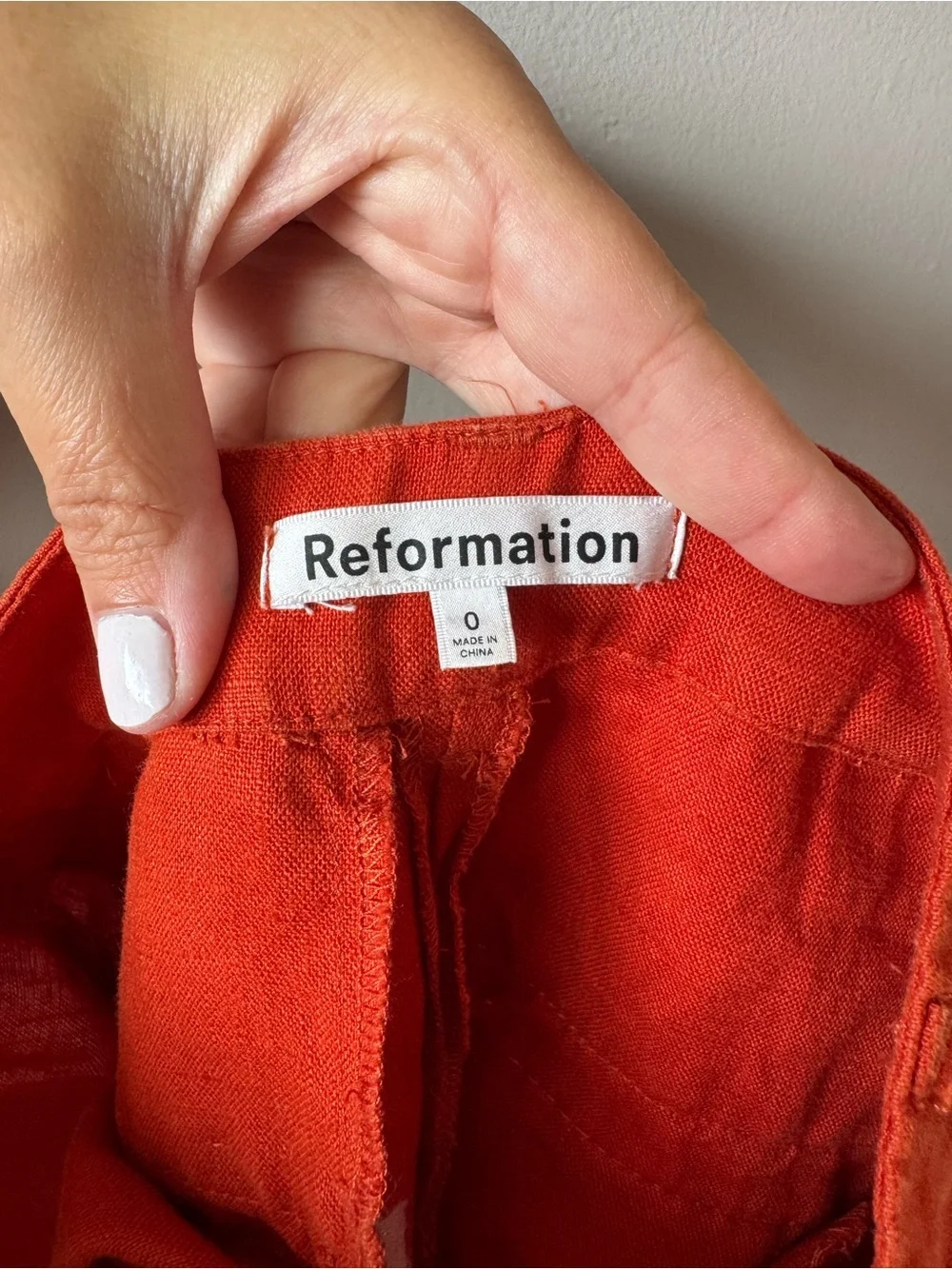 Reformation women’s 100%
